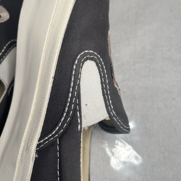 Converse Chuck Taylor Deck Star 67 Slip On Flamingo Sneakers Black Women 9.5 - Picture 7 of 10